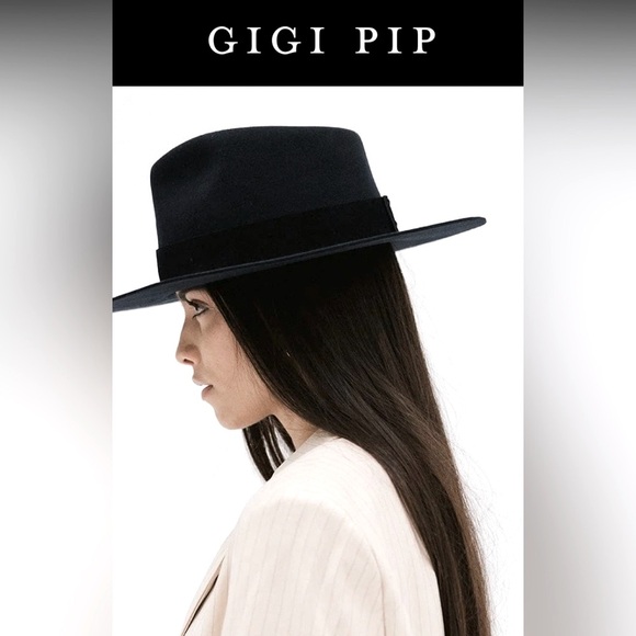 Gigi Pip Navy Blue Miller Hat - Picture 2 of 11